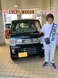 エブリイワゴンご納車です☆